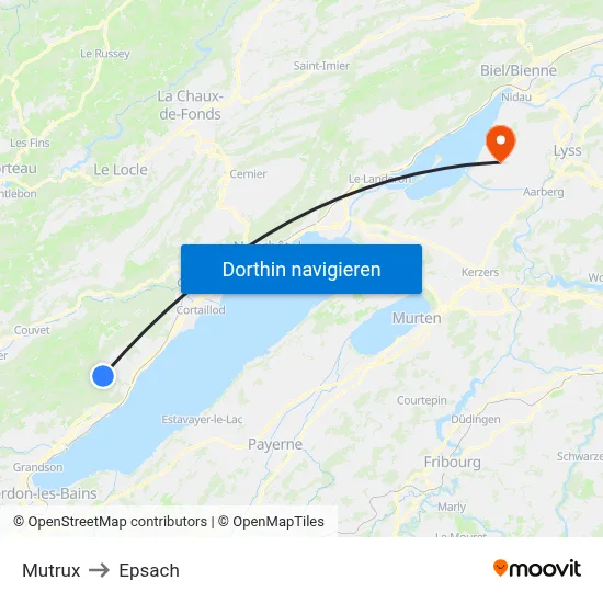 Mutrux to Epsach map