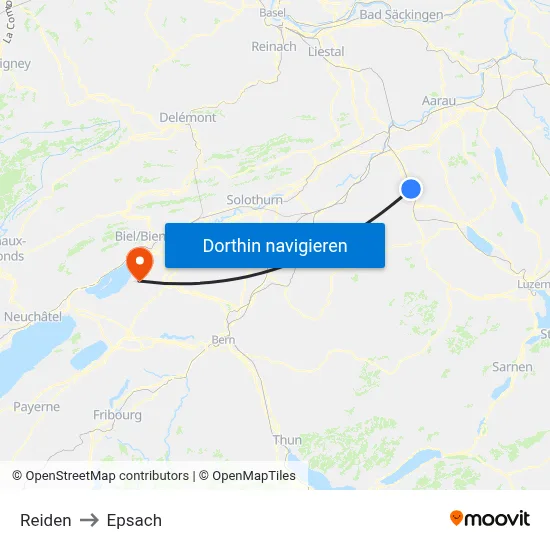 Reiden to Epsach map
