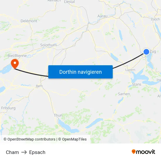 Cham to Epsach map