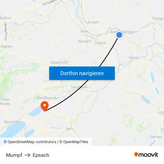 Mumpf to Epsach map