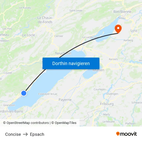Concise to Epsach map