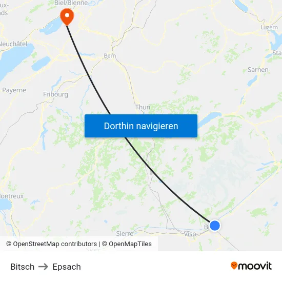 Bitsch to Epsach map