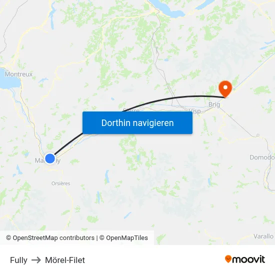 Fully to Mörel-Filet map