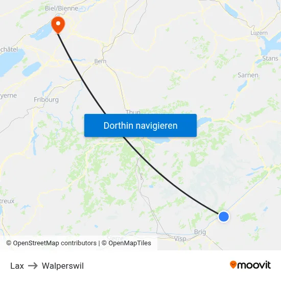 Lax to Walperswil map