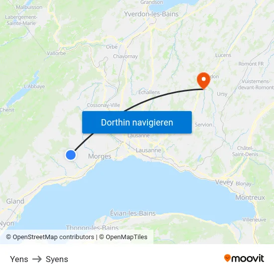 Yens to Syens map