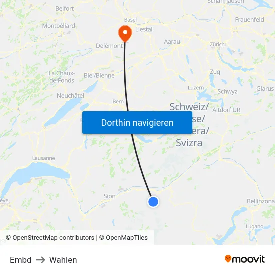 Embd to Wahlen map