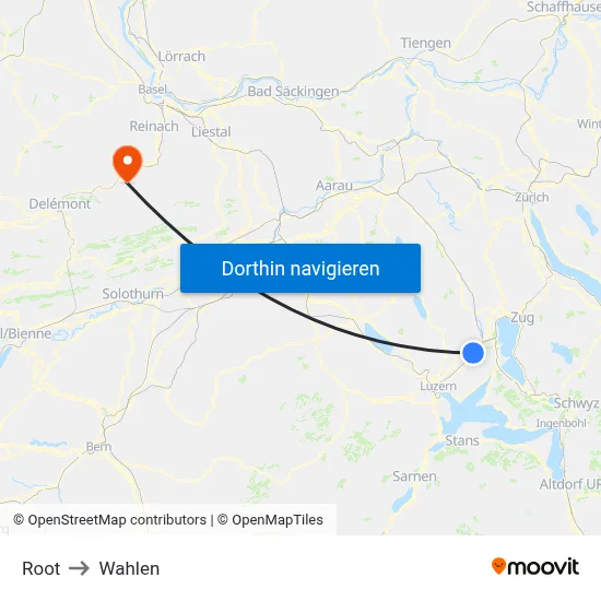Root to Wahlen map