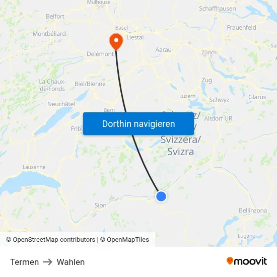 Termen to Wahlen map