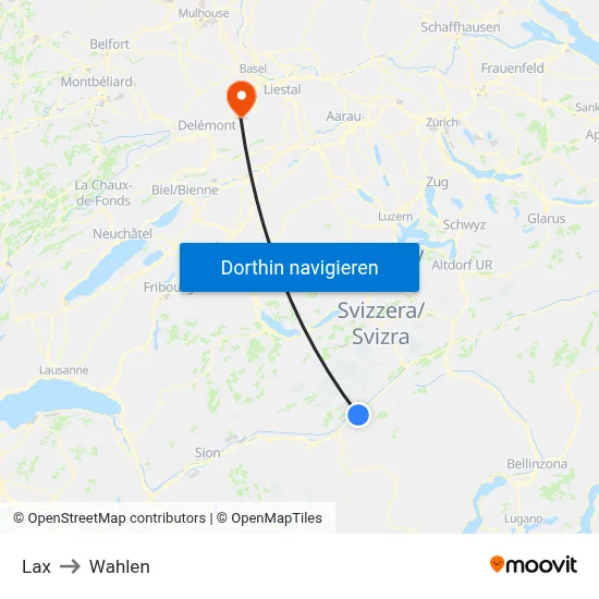 Lax to Wahlen map