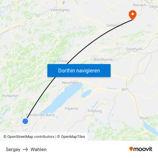 Sergey to Wahlen map