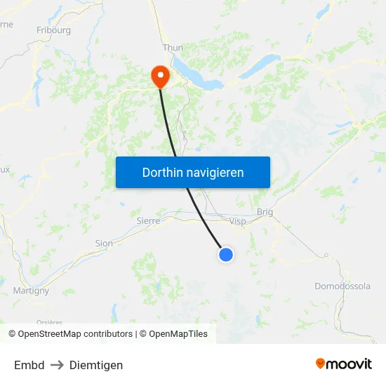 Embd to Diemtigen map