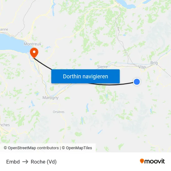 Embd to Roche (Vd) map