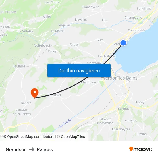 Grandson to Rances map