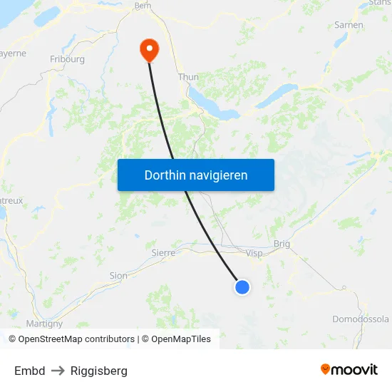 Embd to Riggisberg map