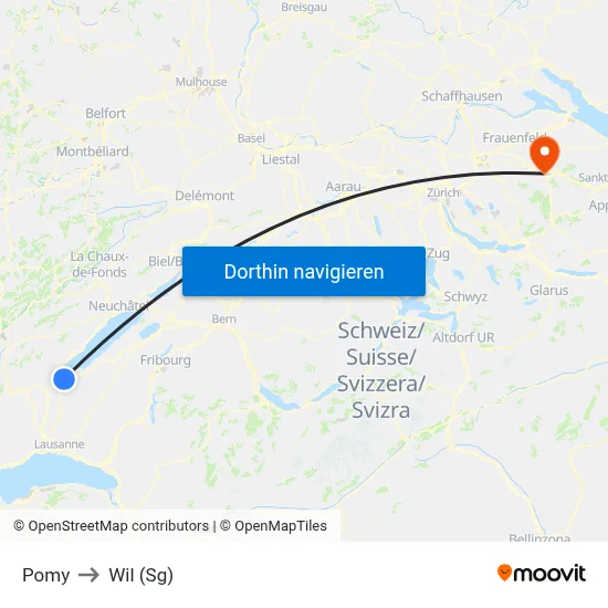 Pomy to Wil (Sg) map