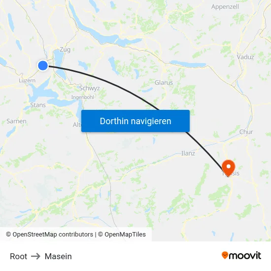 Root to Masein map
