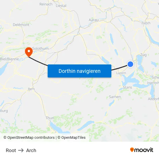 Root to Arch map