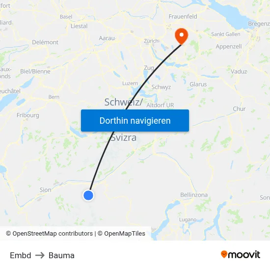 Embd to Bauma map