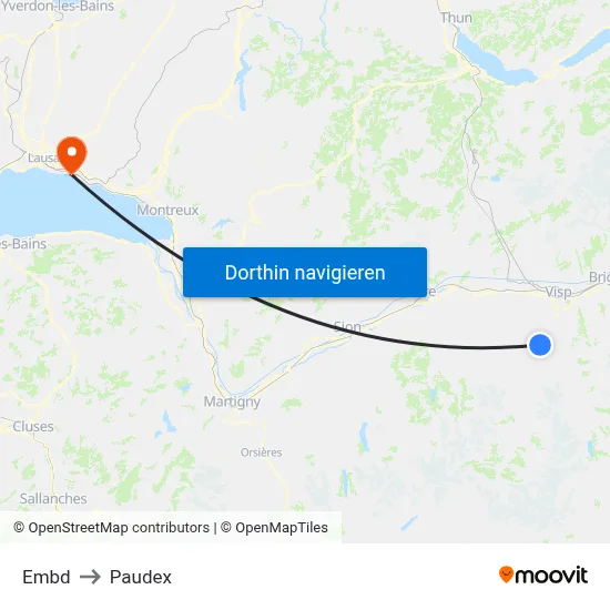 Embd to Paudex map