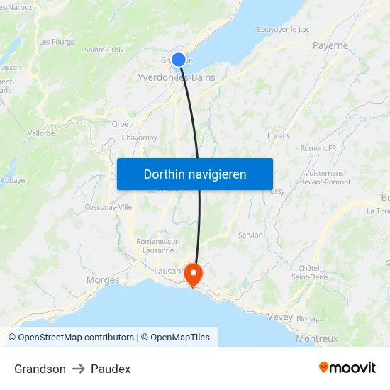 Grandson to Paudex map