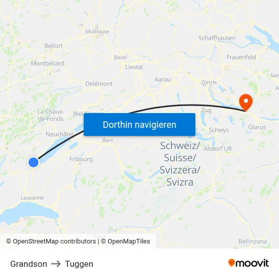 Grandson to Tuggen map