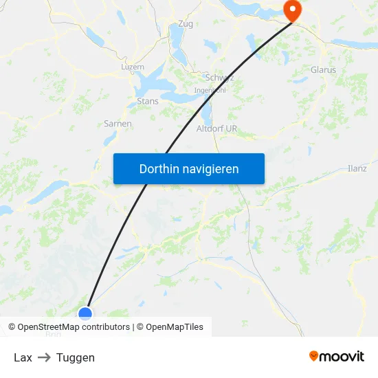 Lax to Tuggen map