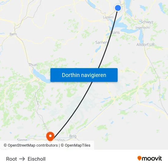 Root to Eischoll map