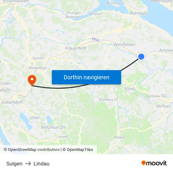Sulgen to Lindau map