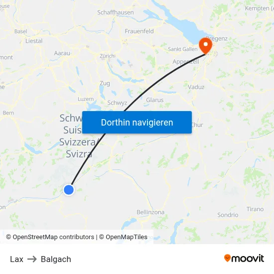Lax to Balgach map