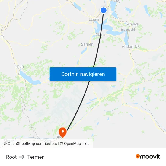 Root to Termen map