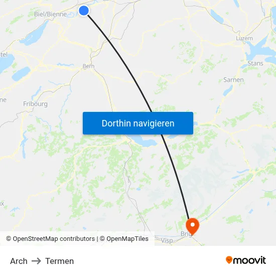 Arch to Termen map