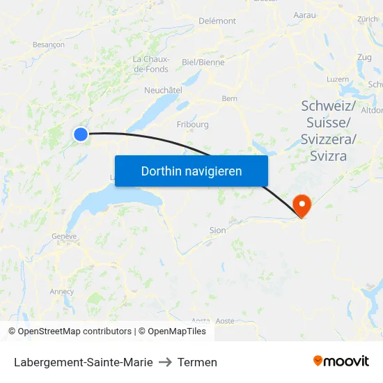 Labergement-Sainte-Marie to Termen map