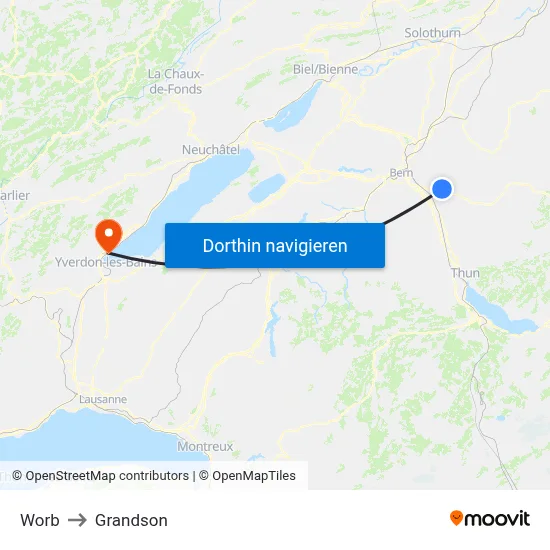 Worb to Grandson map