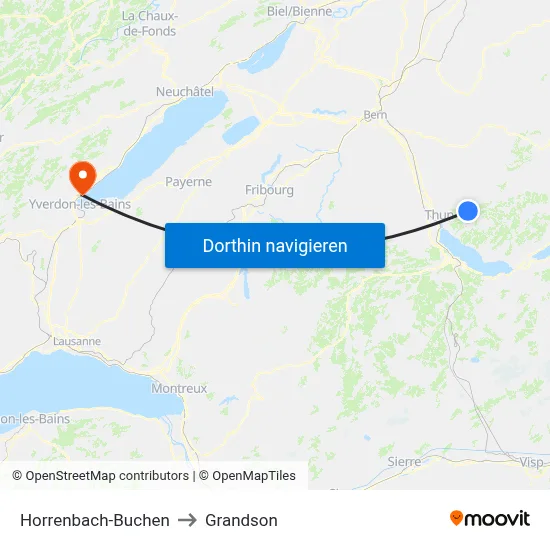Horrenbach-Buchen to Grandson map