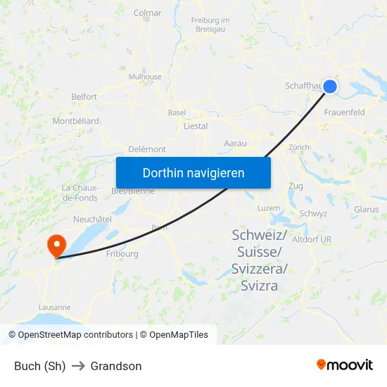 Buch (Sh) to Grandson map