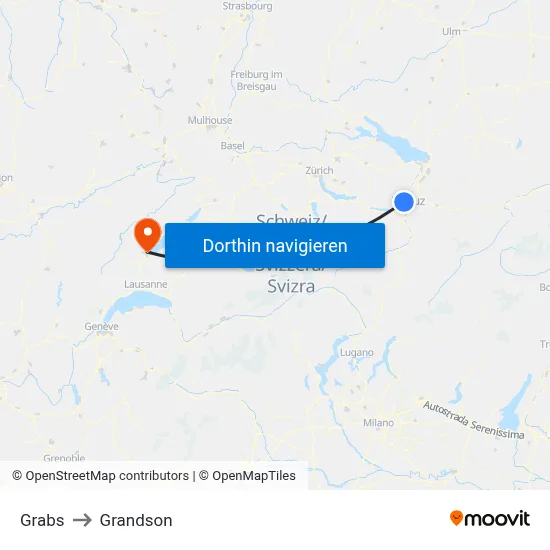 Grabs to Grandson map