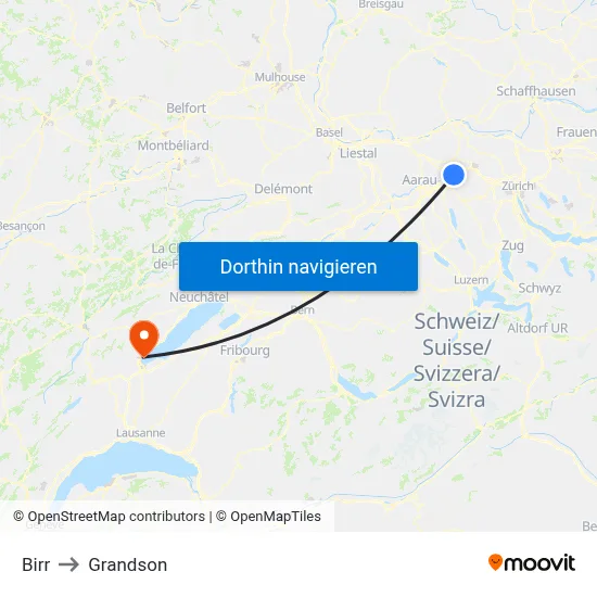 Birr to Grandson map