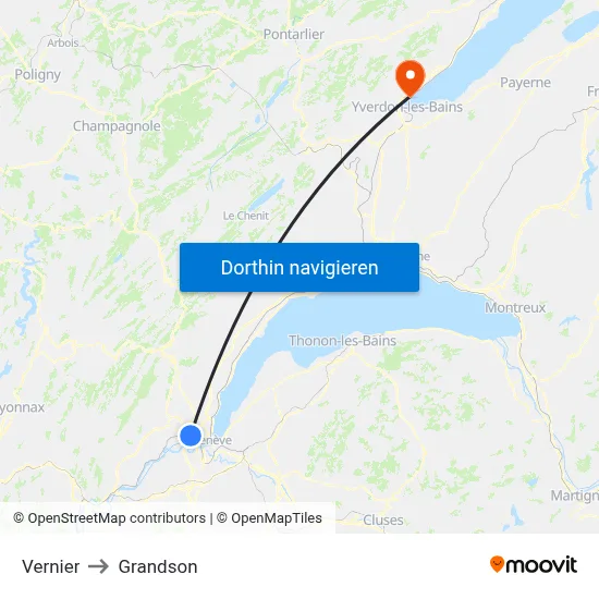 Vernier to Grandson map