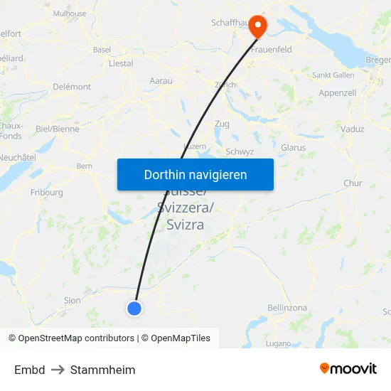 Embd to Stammheim map