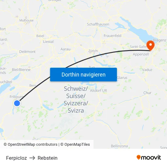 Ferpicloz to Rebstein map
