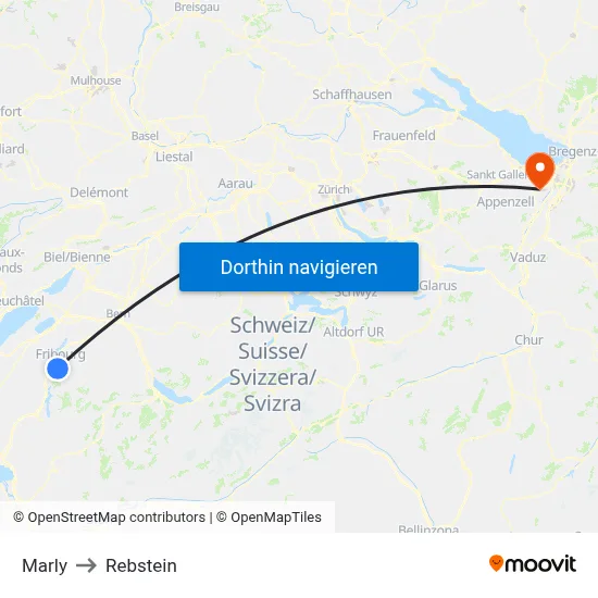 Marly to Rebstein map