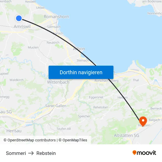 Sommeri to Rebstein map