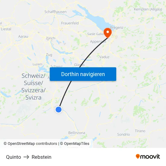 Quinto to Rebstein map