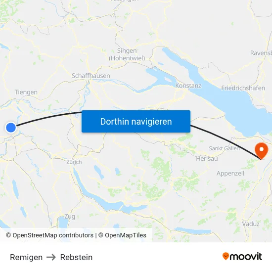 Remigen to Rebstein map