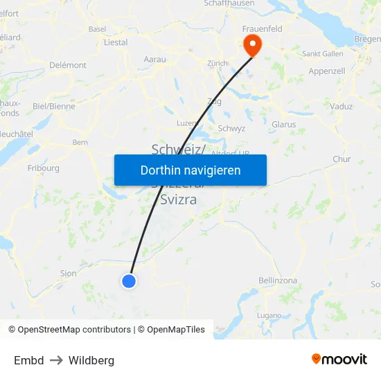 Embd to Wildberg map