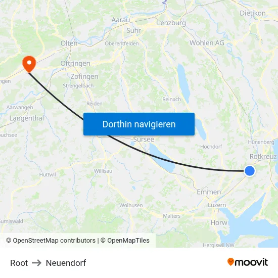 Root to Neuendorf map