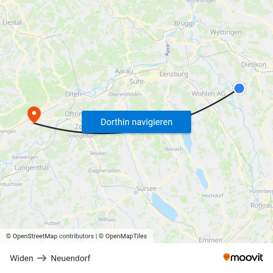 Widen to Neuendorf map