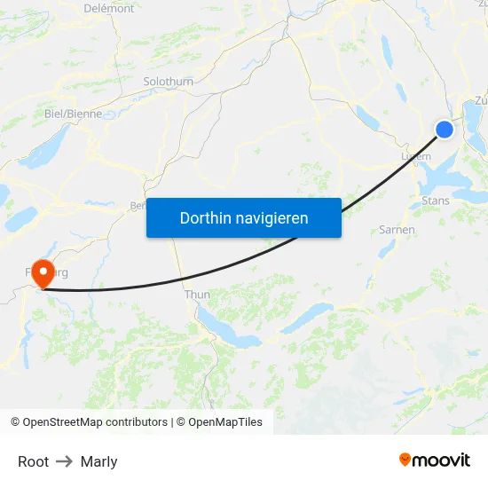 Root to Marly map
