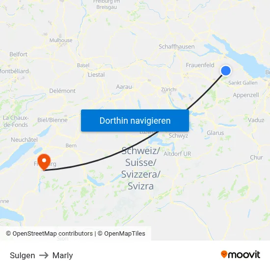 Sulgen to Marly map