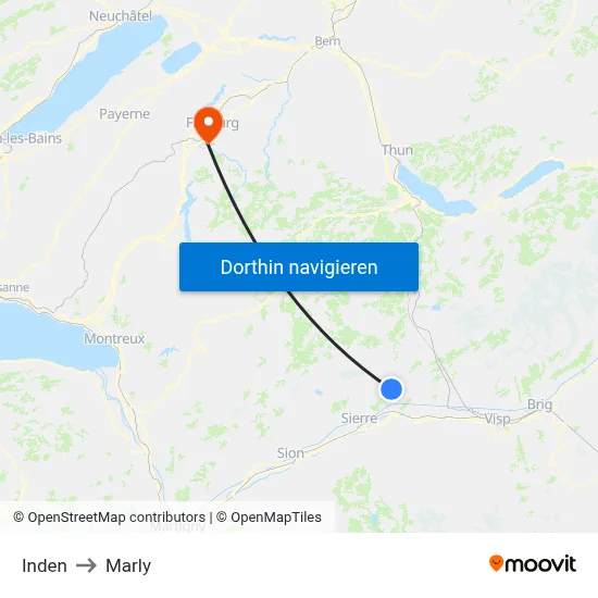 Inden to Marly map